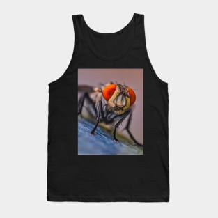 Flesh Fly Macro Insect Photograph Tank Top